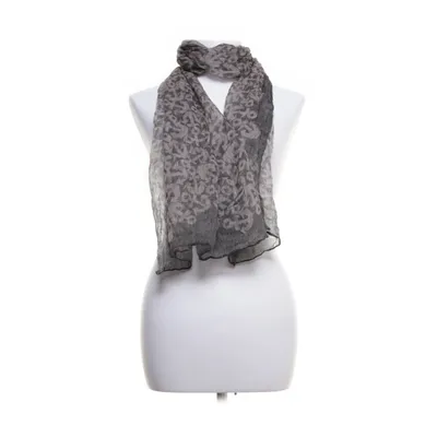 Shawl (Brown, Gray) from Hermès Linen