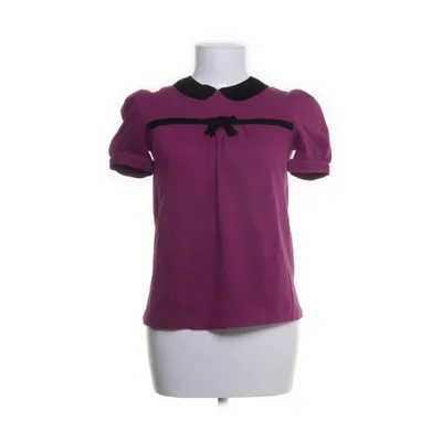 Topp (Lila, Svart) från Red Valentino Bomull, Elastan, Polyamid, Viskos