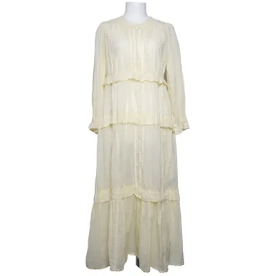 Långklänning (Gul) från Isabel Marant Étoile Bomull, Polyester