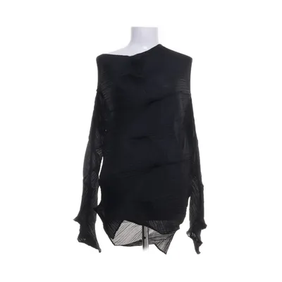 Blus (Svart) från Issey Miyake Polyester, Silke