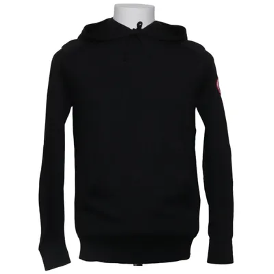 Hoodie (Black) from Canada Goose Merino wool, Polyamide