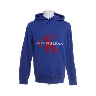 Huvtröja (Blå) från Calvin Klein Jeans Bomull