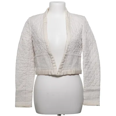 Blazer (Hvid) fra Isabel Marant Bomuld, Polyester, Silke