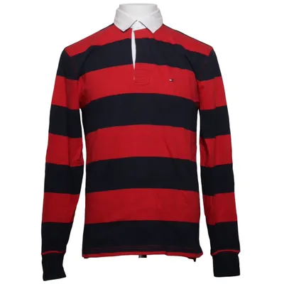 Rugby shirt (Red, Blue) from Tommy Hilfiger Cotton