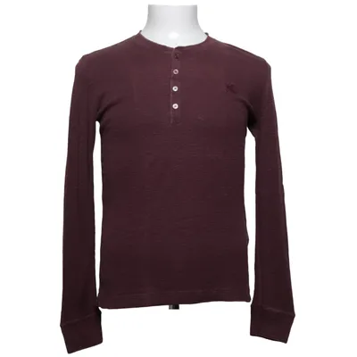 Henley shirt (Lila) van Burberry Katoen, Wol