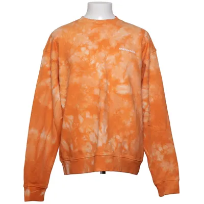 Sweatshirt (Orange, White) from Mennace Cotton