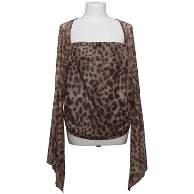Top (Brown) from Romwe Elastane, Polyester