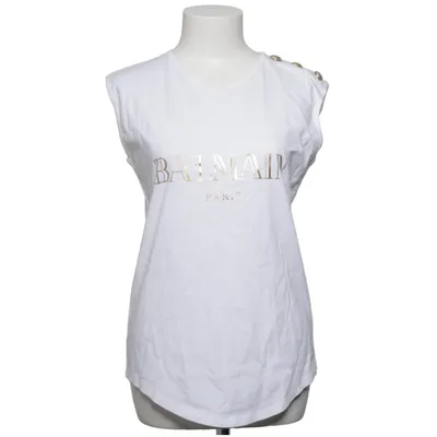 Top (Hvid) fra Balmain Bomuld