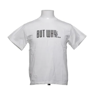T-shirt (Vit) från ABC Bomull
