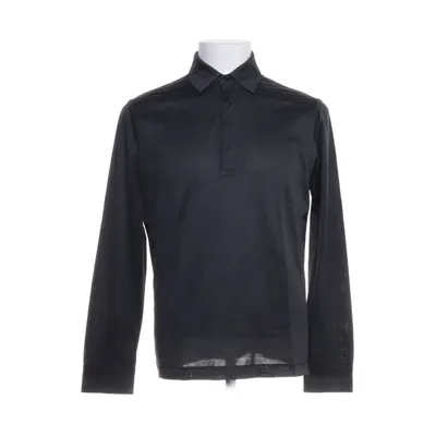 Rugby Shirt (Schwarz) von Zegna Baumwolle