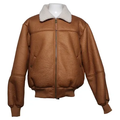 Shearling Jacke (Braun) von Alpha Industries Polyester