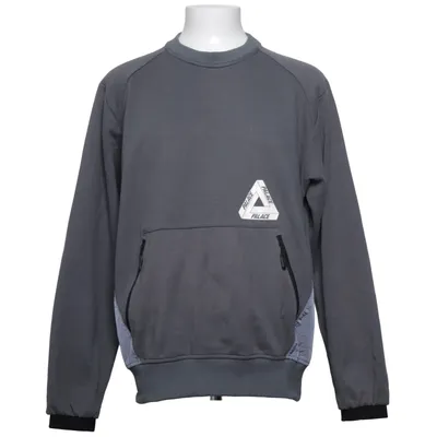 Sweatshirt (Grå) fra Palace Bomuld, Polyamid, Polyester