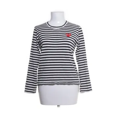 Långärmad t-shirt (Svart, Vit) från Comme des Garçons PLAY