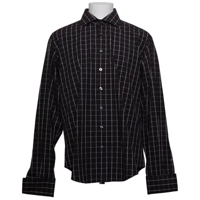 Shirt (Black, White) from Yves Saint Laurent Cotton, Polyester