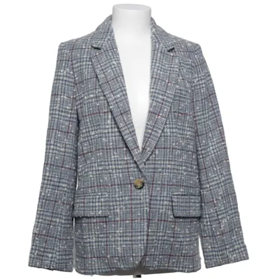 Kavaj (Blå, Grå, Vit) från Isabel Marant Étoile Polyester, Ull