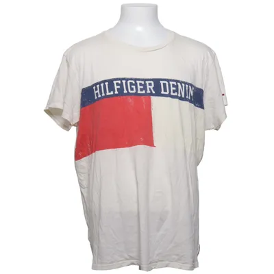 T-shirt (Blanc, Multicolore) de Tommy Hilfiger Denim Coton