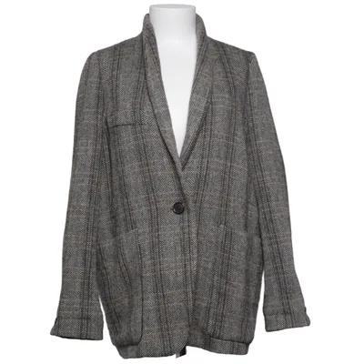 Kavaj (Grå) från Isabel Marant Étoile Acetat, Bomull, Viskos, Ull