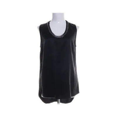 Tanktop (Zwart) van Pierre Balmain Polyester, Zijde