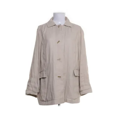 Jacka (Beige) från Loro Piana Elastan, Linne, Viskos