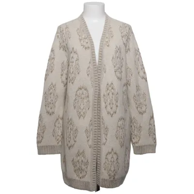 Cardigan (Beige, Gold) from Giambattista Valli Metallic fiber, Mohair, Polyamide, Viscose, Wool