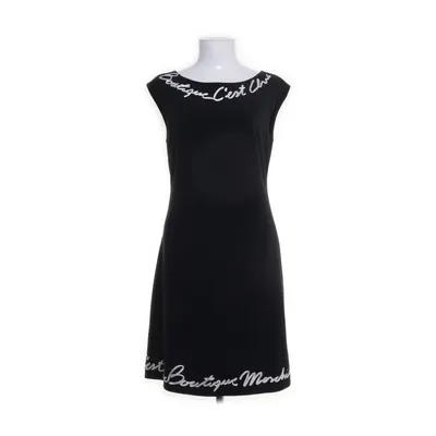 Robe (Noir, Blanc) de Boutique Moschino Élasthane, Polyester