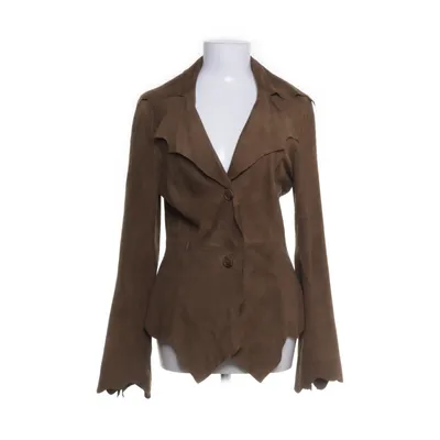 Läderkavaj (Brun) från On Stage Skinn