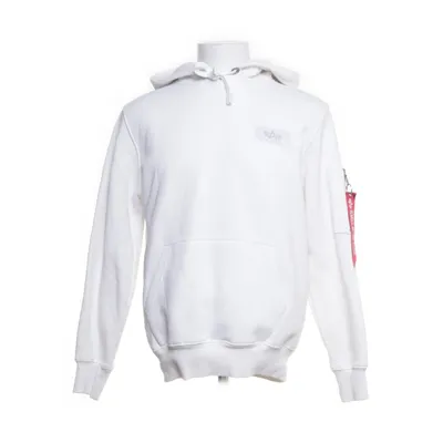 Hættetrøje (Hvid) fra Alpha Industries Bomuld, Polyester
