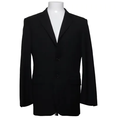 Blazer (Black) from Scabal Viscose, Wool