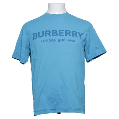 T-shirt (Blauw) van Burberry Katoen, Elastaan