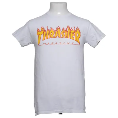 T-shirt (Blanc) de Thrasher Coton