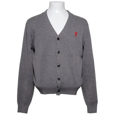 Cardigan (Gray) from AMI Merino wool