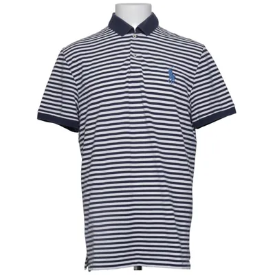 Polo shirt (Blue, White) from Polo Golf Ralph Lauren Cotton, Elastane, Polyester