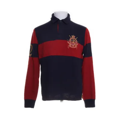 Rugbytröja (Blå, Röd) från Polo Ralph Lauren Ull