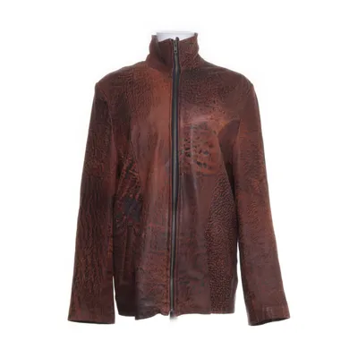 Leather jacket (Brown) from Valentino