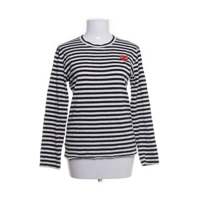 Långärmad t-shirt (Vit, Svart) från Comme des Garçons PLAY