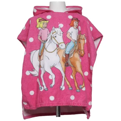 Cape de bain (Rose, Multicolore) de Bibi & Tina Coton