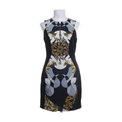 Klänning (Svart, Flerfärgad) från Versace Collection Bomull, Elastan, Nylon, Polyester, Viskos