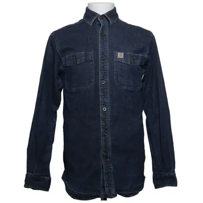 Denim blouse (Blauw) van Carhartt Katoen, Elastaan