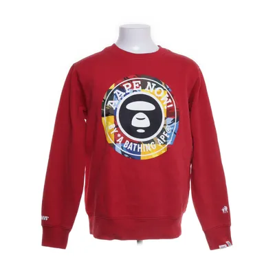 Collegetröja (Röd, Flerfärgad) från AAPE By A Bathing Ape Bomull, Polyester