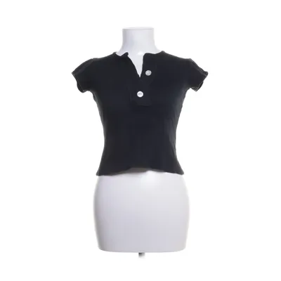 Crop top (Zwart) van Dolce & Gabbana Katoen