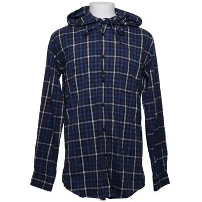 Flanellen overhemd (Blauw) van Balenciaga Katoen