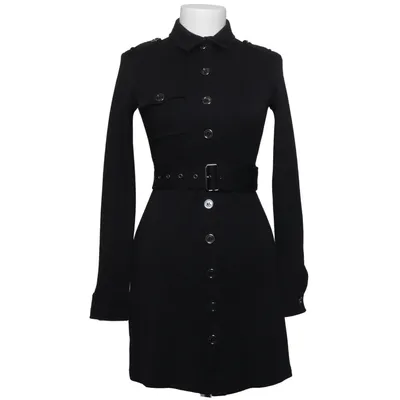 Robe chemise (Noir) de Burberry Laine