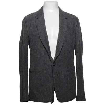 Blazer (Gris, Noir) de Lanvin Coton, Viscose