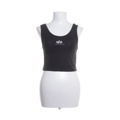 Crop top (Sort) fra Alpha Industries