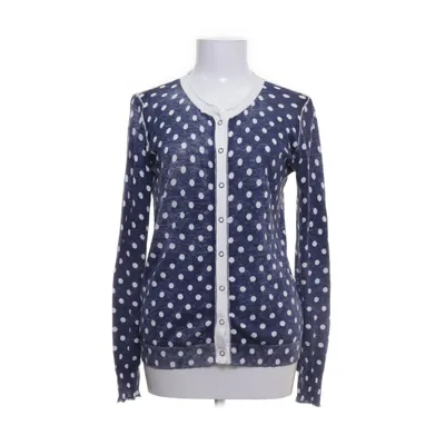 Cardigan (Blå, Hvid) fra Armani Jeans Bomuld