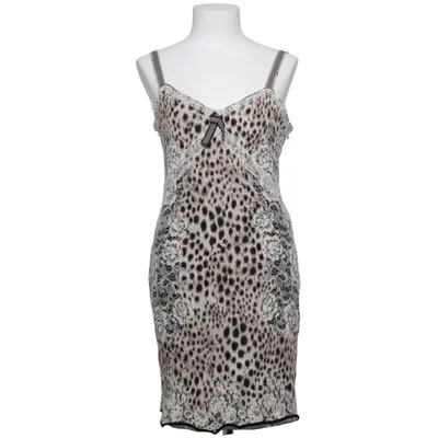 Jurk (Wit, Zwart) van Marc Cain Katoen, Polyamide, Wol