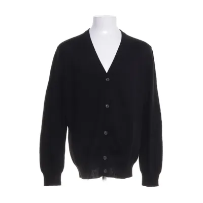 Cardigan (Noir) de Maison Margiela Cuir, Laine
