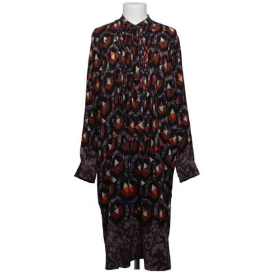 Skjortklänning (Svart, Flerfärgad) från Dries van Noten Silke