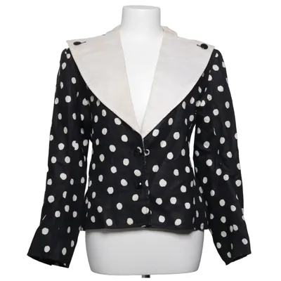 Blazer (Noir, Blanc) de Saint Laurent