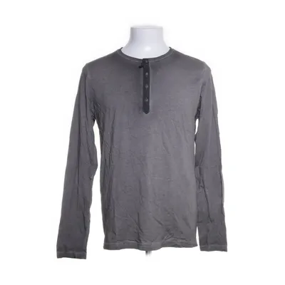 Henley shirt (Grijs) van Watsons Katoen